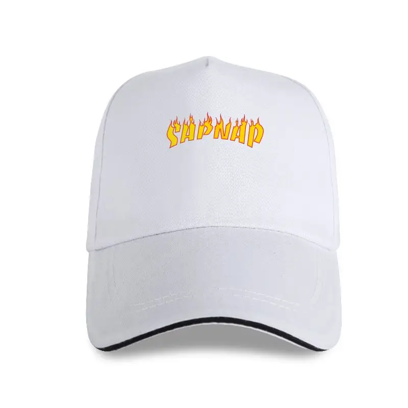 

Мужская бейсболка с логотипом Sapnap Merch Sapnap Fire Pixel