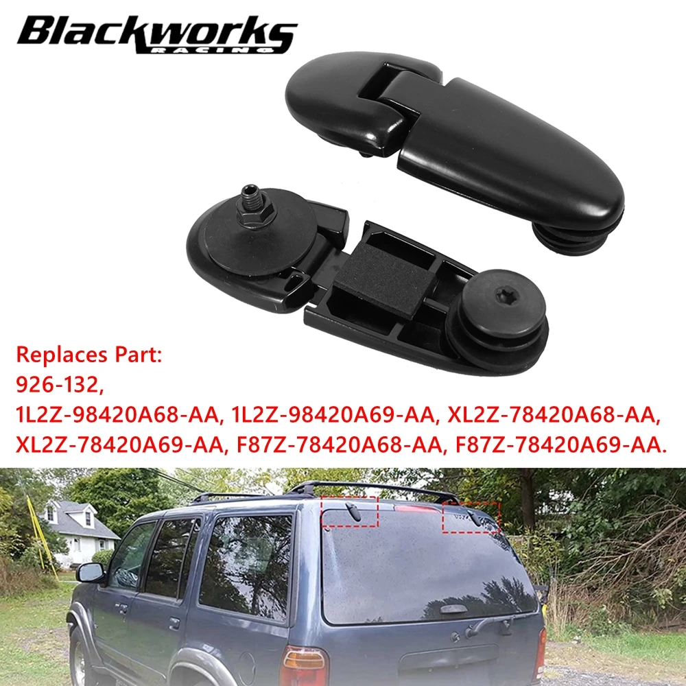 

Right & Left Liftgate Rear Window Hinge Set 926-132 For Ford Explorer 98-01, Mercury Mountaineer 98-01 Replace 1L2Z-98420A68-AA