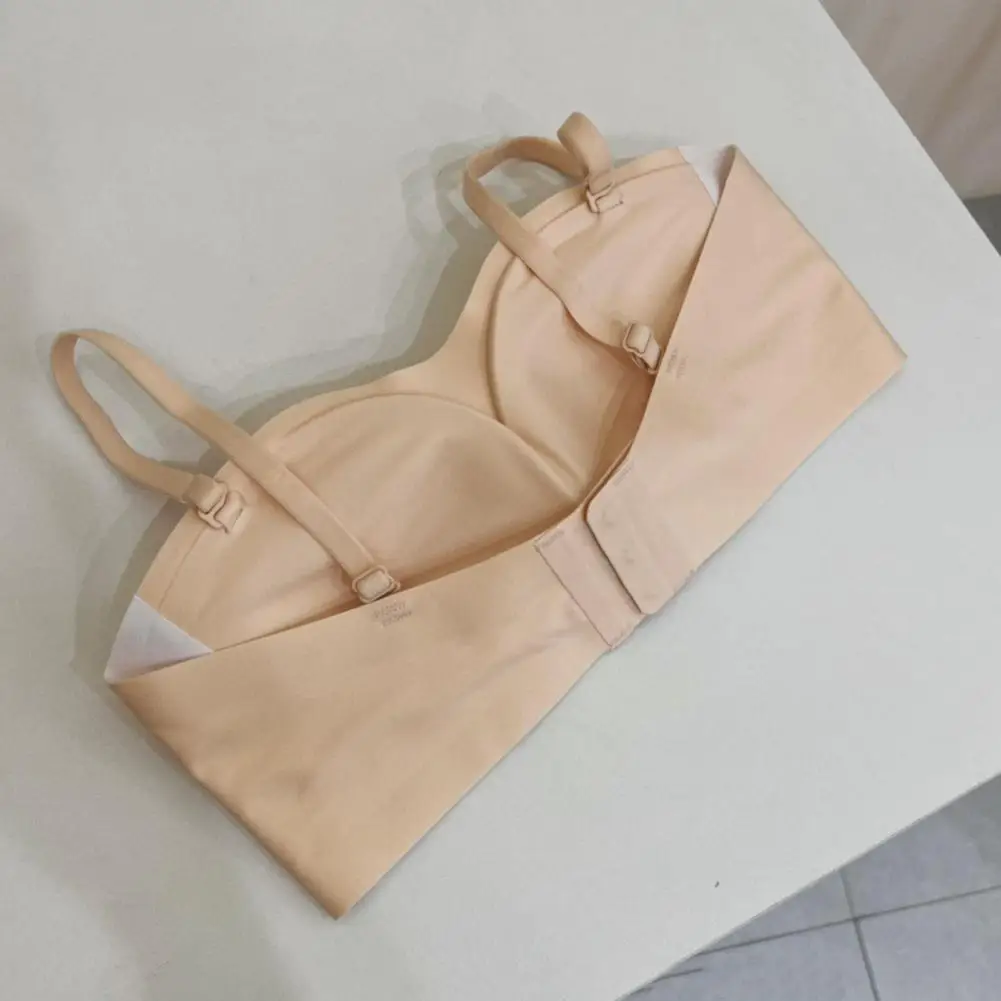 

Stretchy Chic Comfortable Invisible Bra Strapless Women Bra Gathered for Wedding Dress