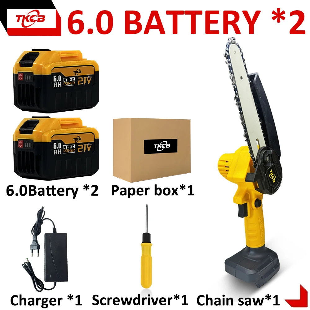 

Беспроводная цепная пила TKCB 6 дюймов для аккумулятора Makita 18В