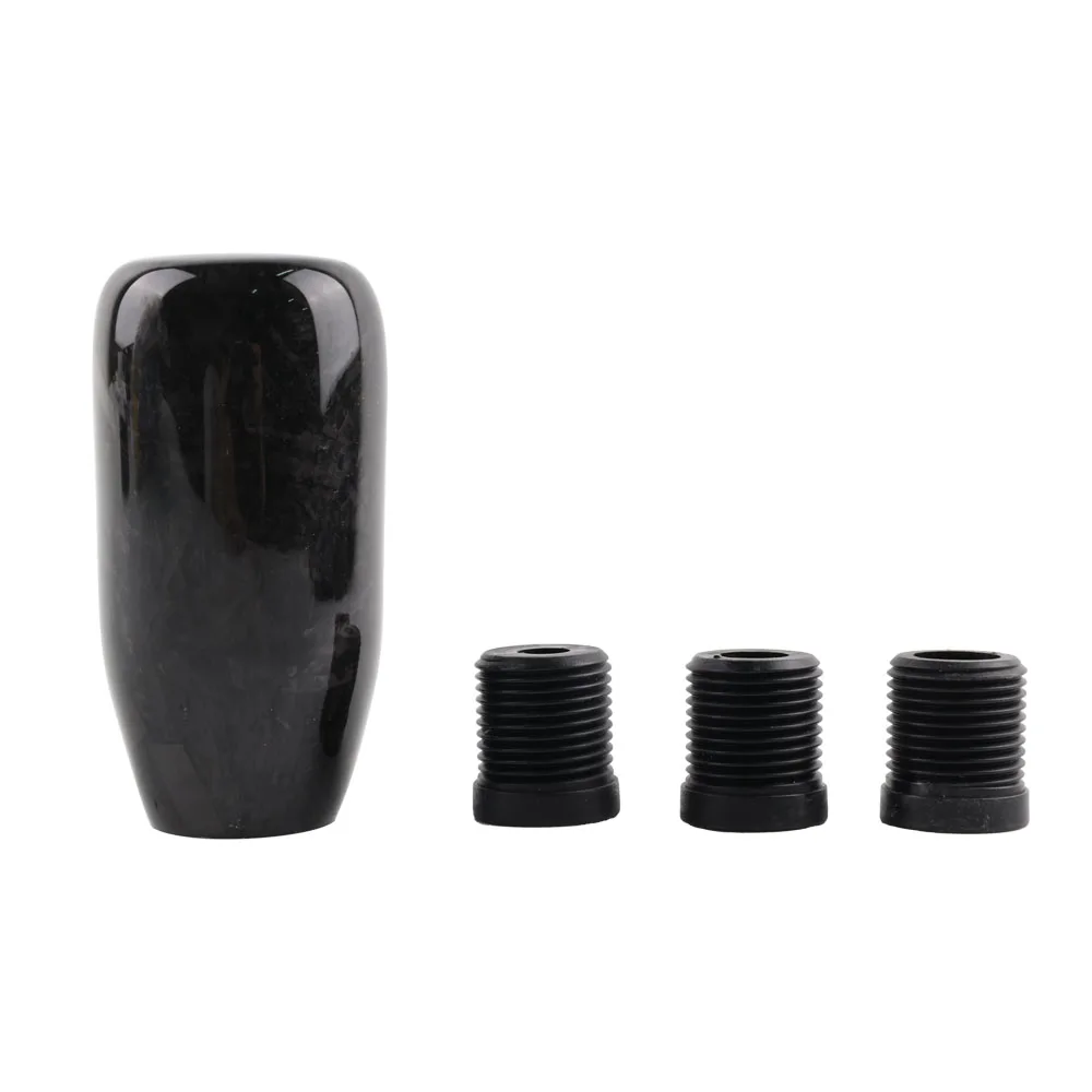 

Car Modification New Arrived Shift Knob Irregular Forged Pattern Carbon Fiber Manual Transmission Shift Head