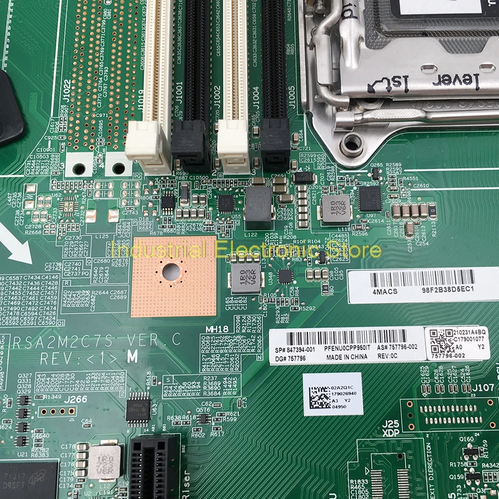 Материнская плата для сервера HP ProLiant DL120 G9 847394-001 757796-002 процессоров Intel Xeon E5-2600 Series