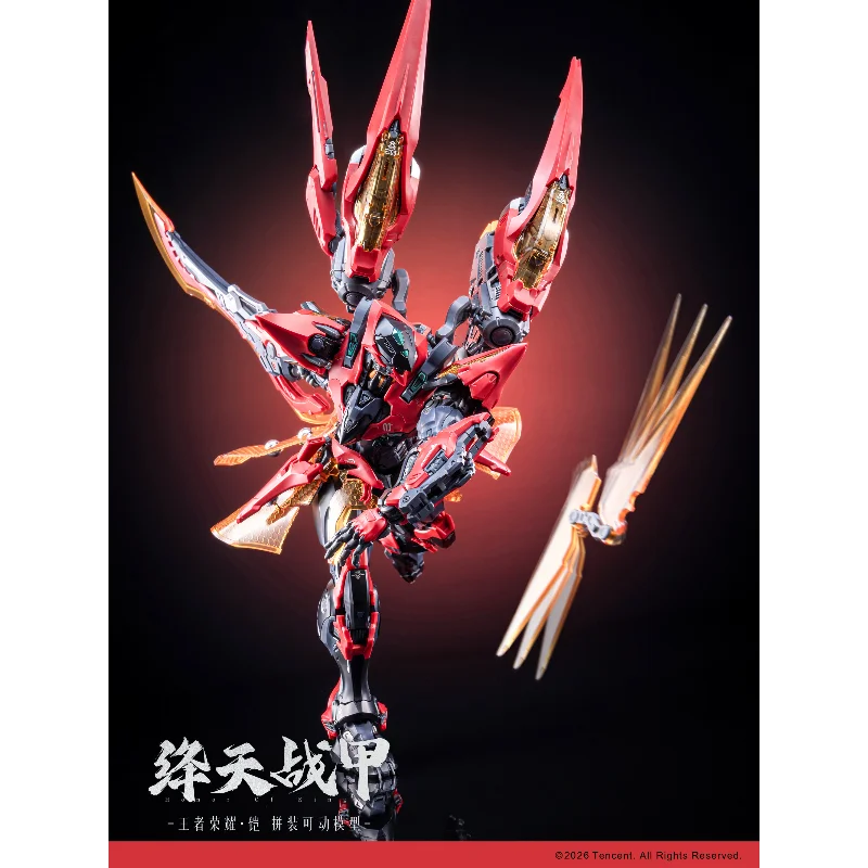 Фото Предзаказ: Набор для сборки модели AniMester Core Cast Honor of Kings Kai Skyfire Armor — Коллекционная фигурка-подарок №4