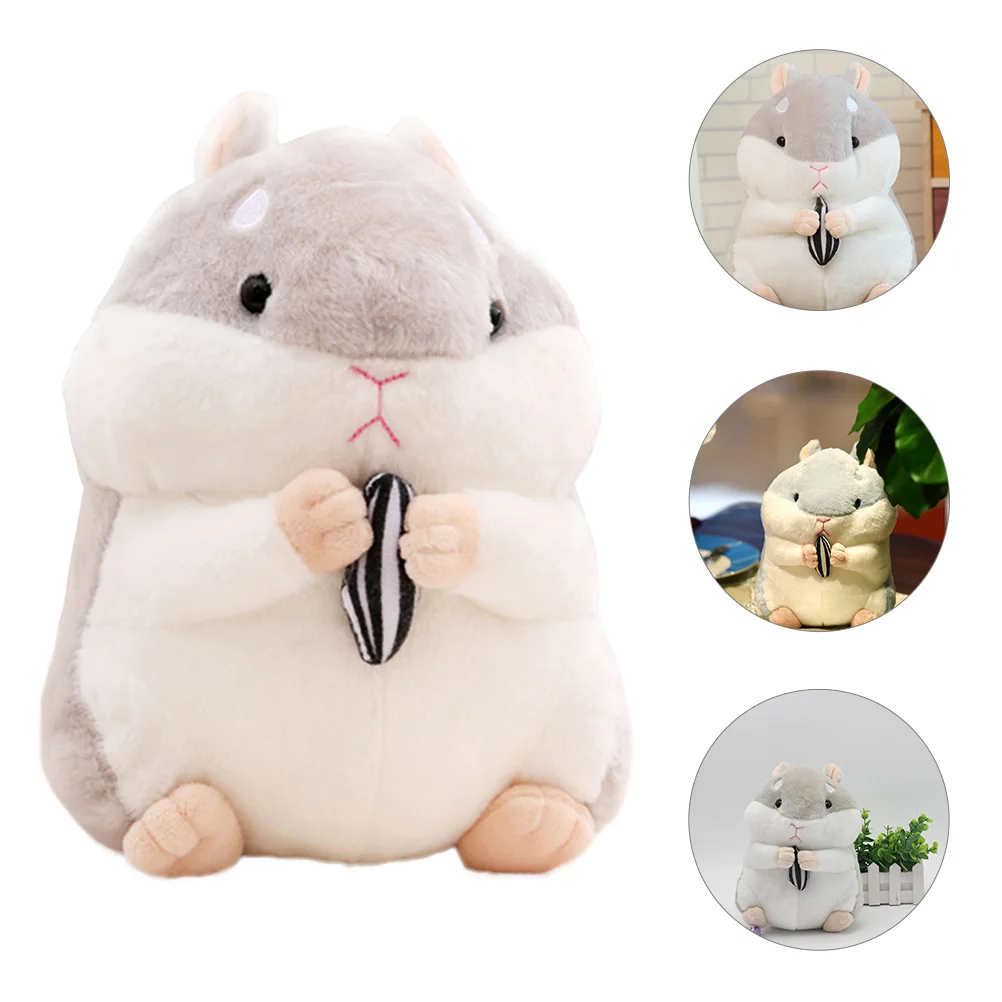 

Hamster Plush Toy Body Pillows Kids Gift Girls Stuffed Animals Kawaii Filling Pp Cotton Child