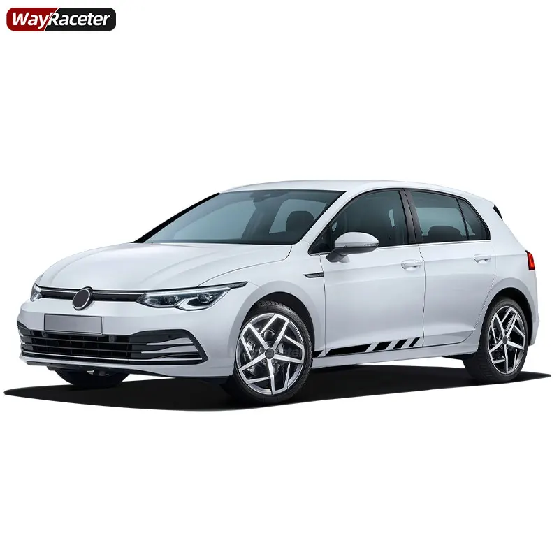 Наклейки на дверные боковые полосы 2 шт. для VW Volkswagen Golf 8 MK8 GTI Clubsport Estate R Line Alltrack GTD GTE