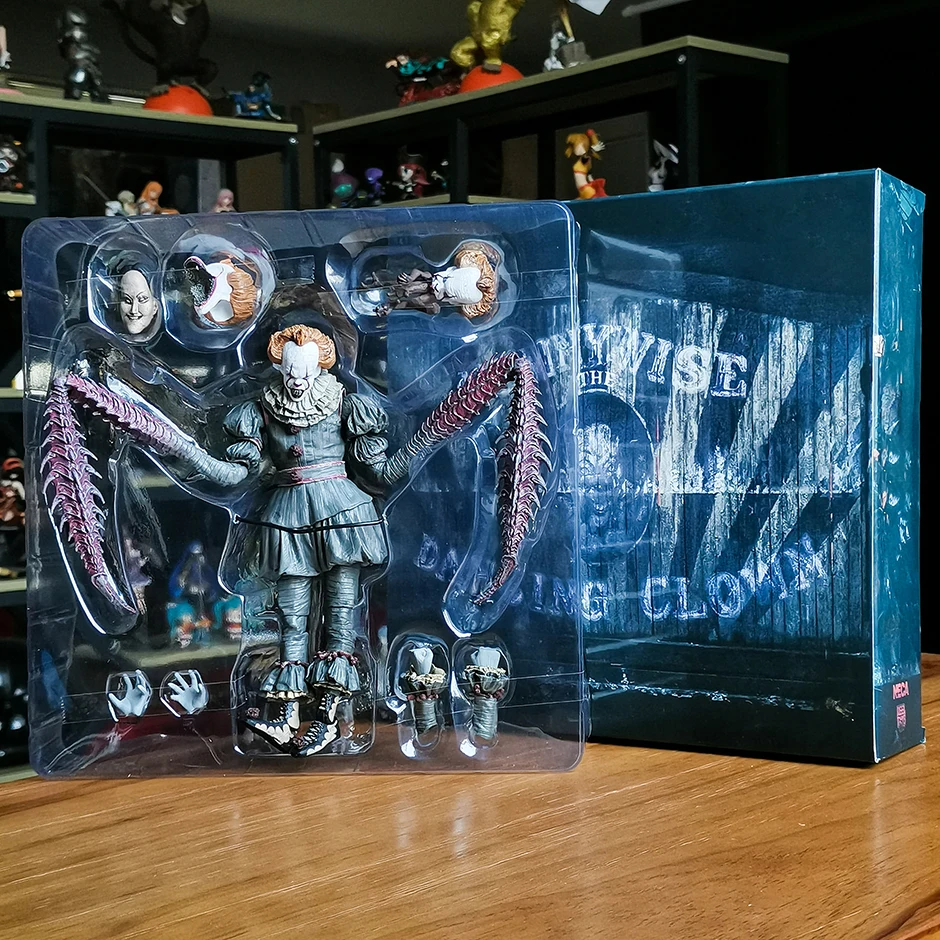 

NECA Pennywise, танцующий клоун, фигурка, коллекционная игрушка, модель для показа для куклы