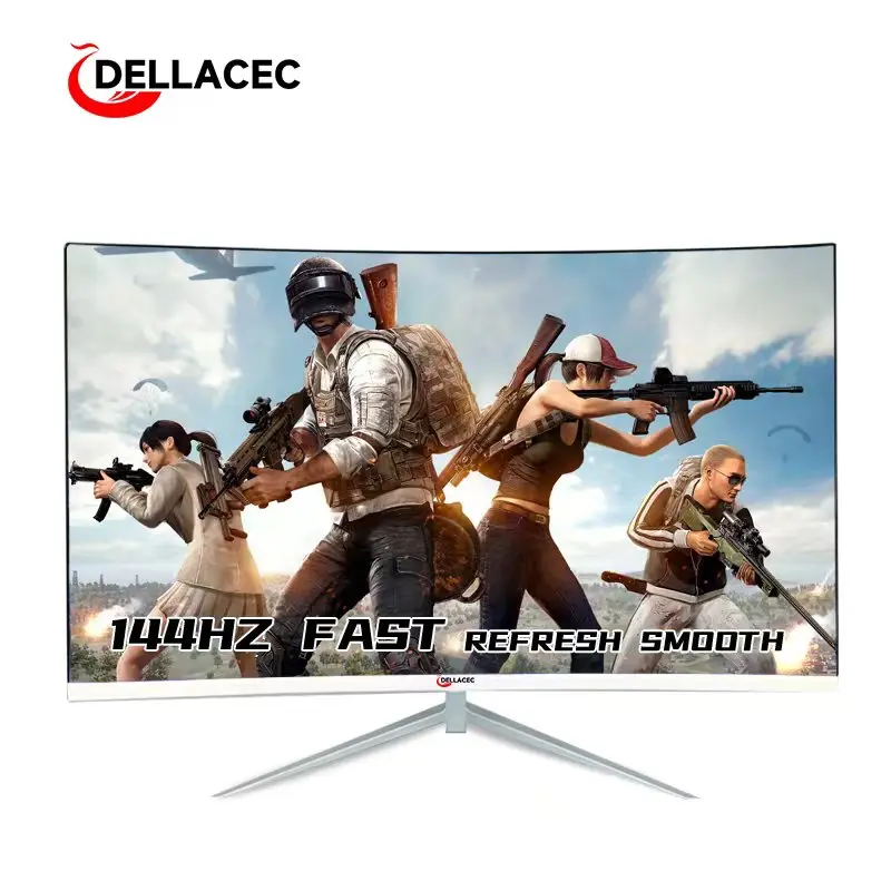 Фото Изогнутый игровой экран 2K VA 27-дюймовый дисплей 165 Гц HDMI разрешение 2560 × 1440 DP №2
