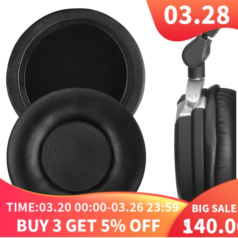 

Geekria Earpads for AKG K518 K518DJ K81 K518LE Replacement Headphones Protein Leather Ear Pads Cover Cushion Repair Foam Earmuff