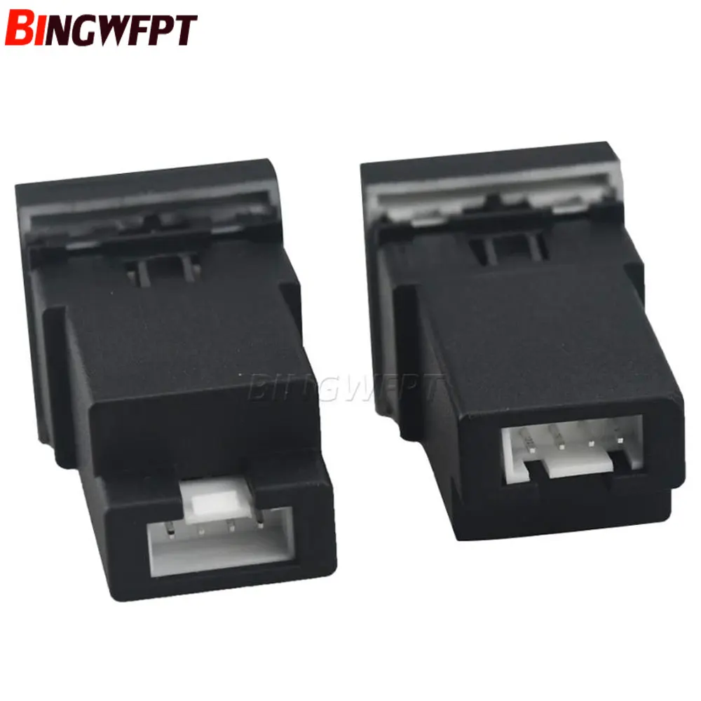 2 шт. адаптер для быстрой зарядки PD Type C USB-разъем зарядного устройства QC3.0 кнопка