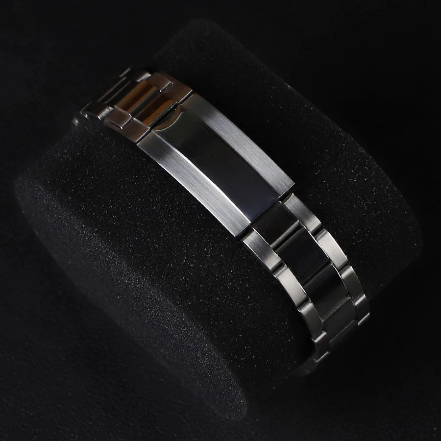 Регулируемый ремешок для часов со скользящим замком 20 мм 21 Rolex GMT Master II Explorer 2