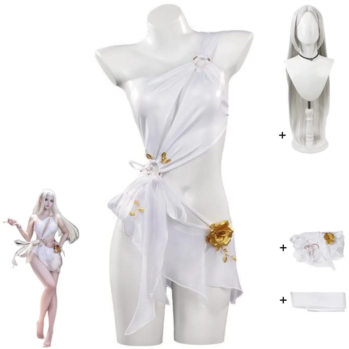 Женский костюм для косплея из аниме Игра нарака: Bladepoint Zai Jiyingying