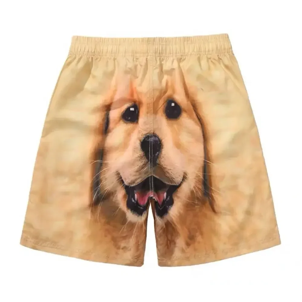 Tiktok Live Funy Брюки Ретривер Хаски с принтом Быстросохнущие шорты Пижамы для косплея
