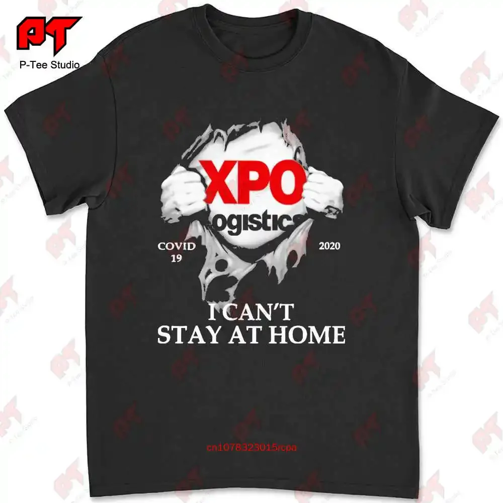 Blood Inside Me Xpo Logistics I Can't Stay At Home Футболка RPKT