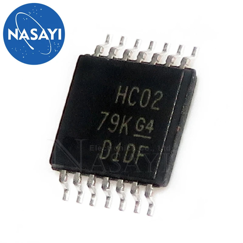 

10PCS SN74HC02PWR SN74HC02 HC02 TSSOP-14