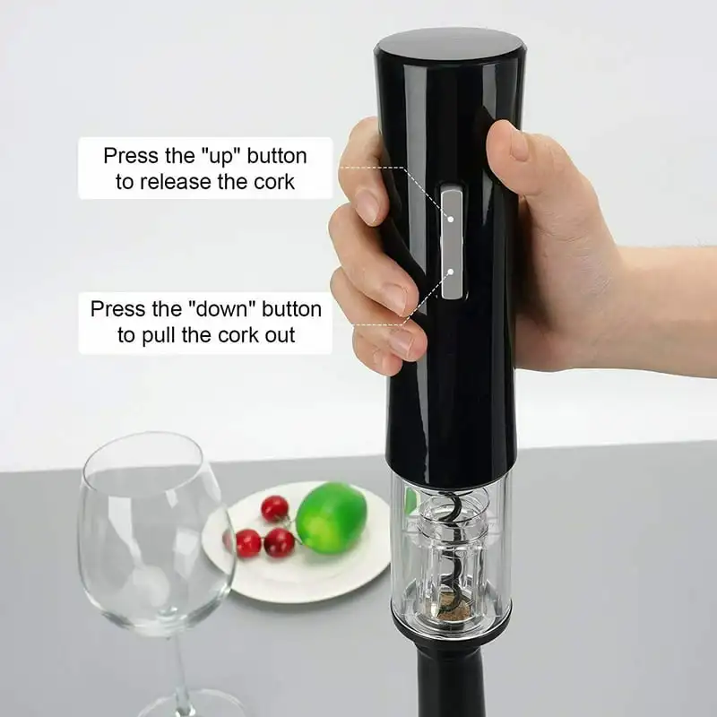 

Bottle Opener Corkscrew Automatic with Foil Cutter