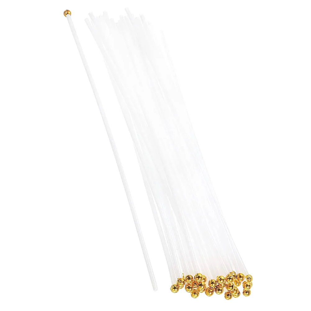 

50 Pcs Suite Party Flag Pole Miniture Decoration Festive Wear-resistant Flagpole Flags Banner