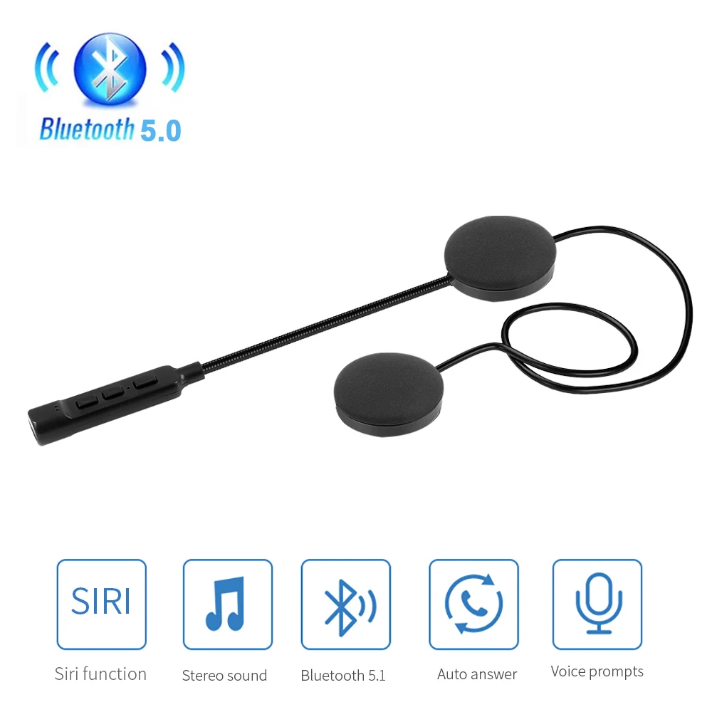 

Bluetooth-гарнитура для мотоциклетного шлема, BT 5.1