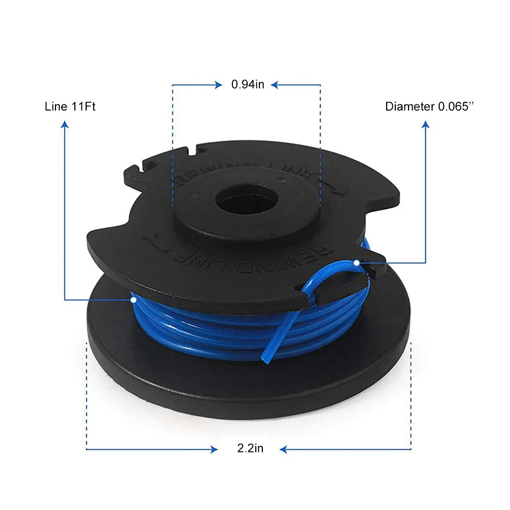 Катушка триммера для Ryobi One Plus AC14RL3A 18 В 24 40 сменная катушка с автоматической