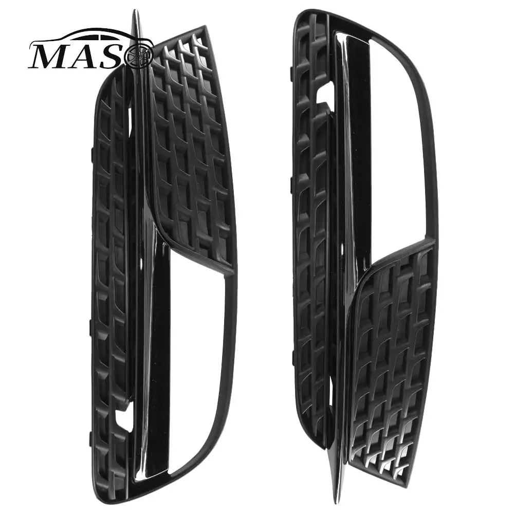 Передний левый и правый бампер противотуманная фара решетка для Audi A5 2012 2013 2014 2015