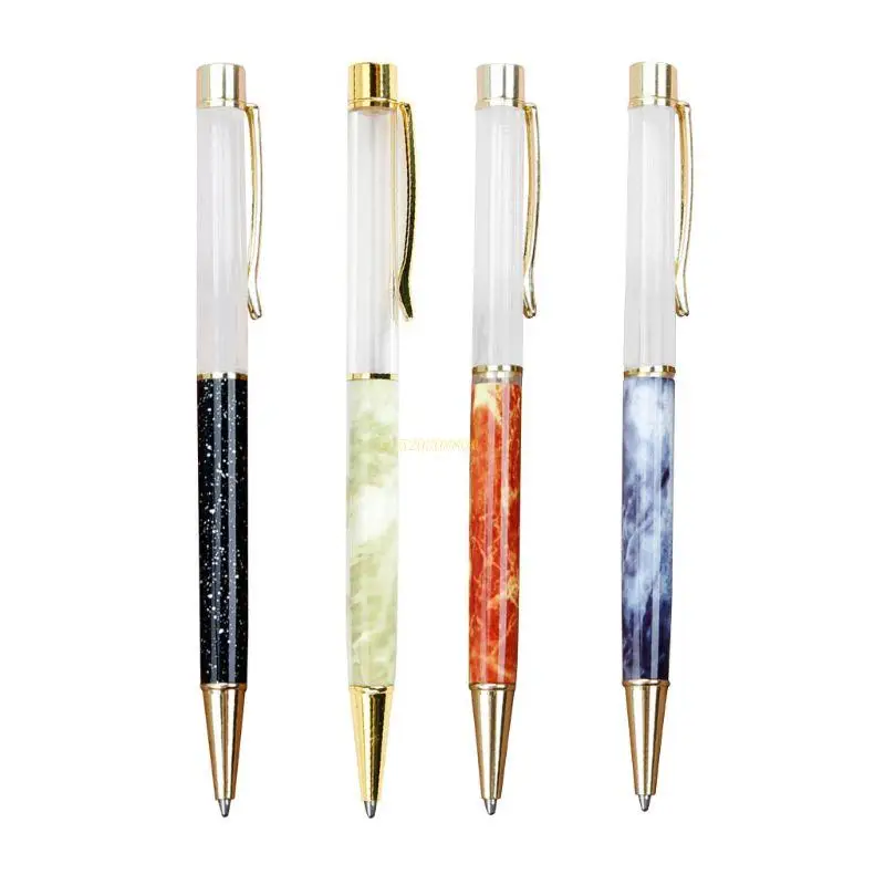 

1PC Creatively 1.0mm Ballpoint Pen Metal DIY Pen For Writing Stationery Office S 63HD