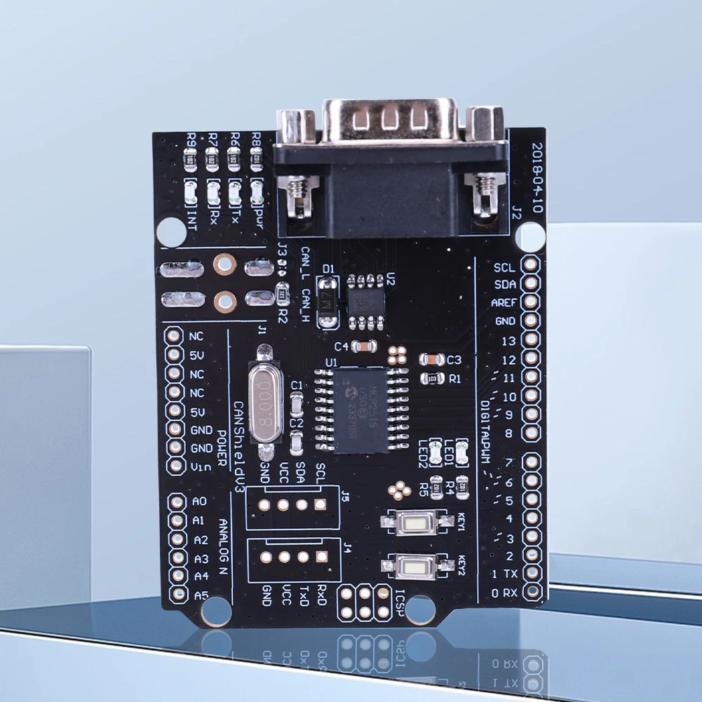 MCP2515 CAN BUS Shield Module SPI 9-контактная стандартная плата расширения Sub-D Плата