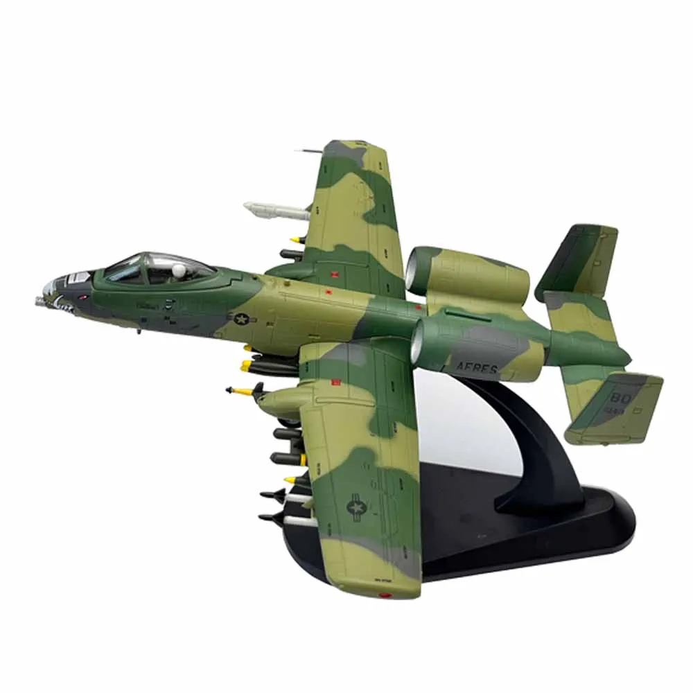 1/100 масштаб US A-10 A10 Thunderbolt II Warthog боевой самолет литая модель детская игрушка для