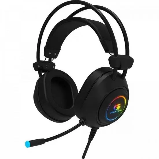 

FORTREK Black Gamer Headset RGB Crusader