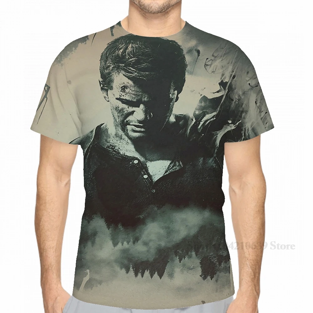 Мужская футболка с принтом NICHARTED женская модная для девочек топы мальчиков