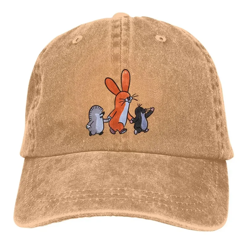 

Pure Color Dad Hats Krtek The Little Mole And Friends Women's Hat Sun Visor Baseball Caps Peaked Cap