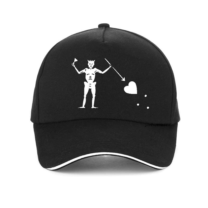 

Бейсболка с принтом Эдварда, модная кепка с черной бородой, черной бородой, с пиратским принтом, регулируемая, для мужчин и женщин, летняя