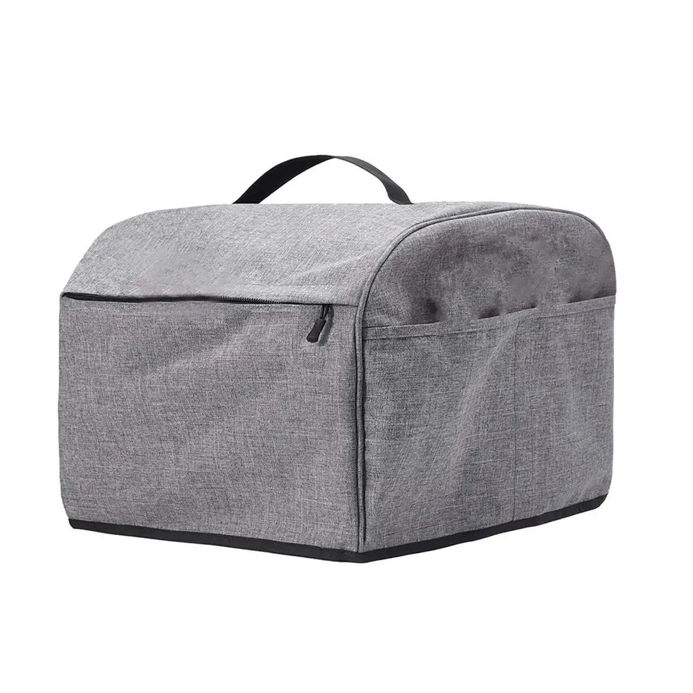 Barbecue Grill Dust Cover Grill Box Cove 600D Oxford Cloth with Pockets Waterproof Dirt-proof Protector Home Organizer Storage