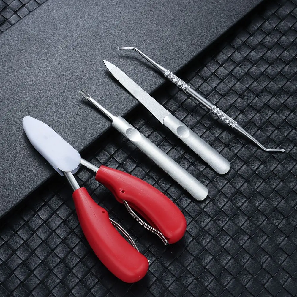 

Manicure Nail Tools Stainless Steel Nail Correction Nipper Pedicure Care Tool Toe Nail Clippers Skin Dirt Remover