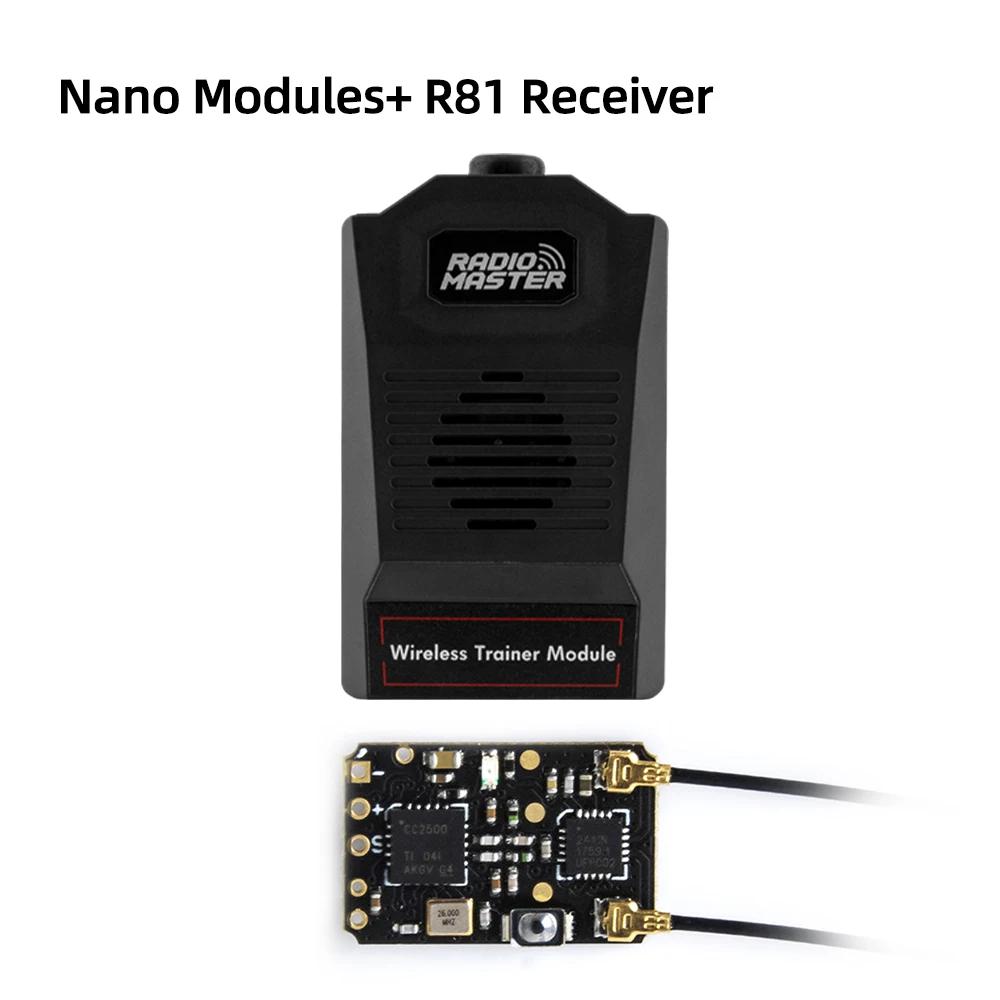 Radiomaster SBUS Wireless Trainer Nano module + R81 receiver Radiomaster SBUS Wireless Trainer Nano module + R81 receiver