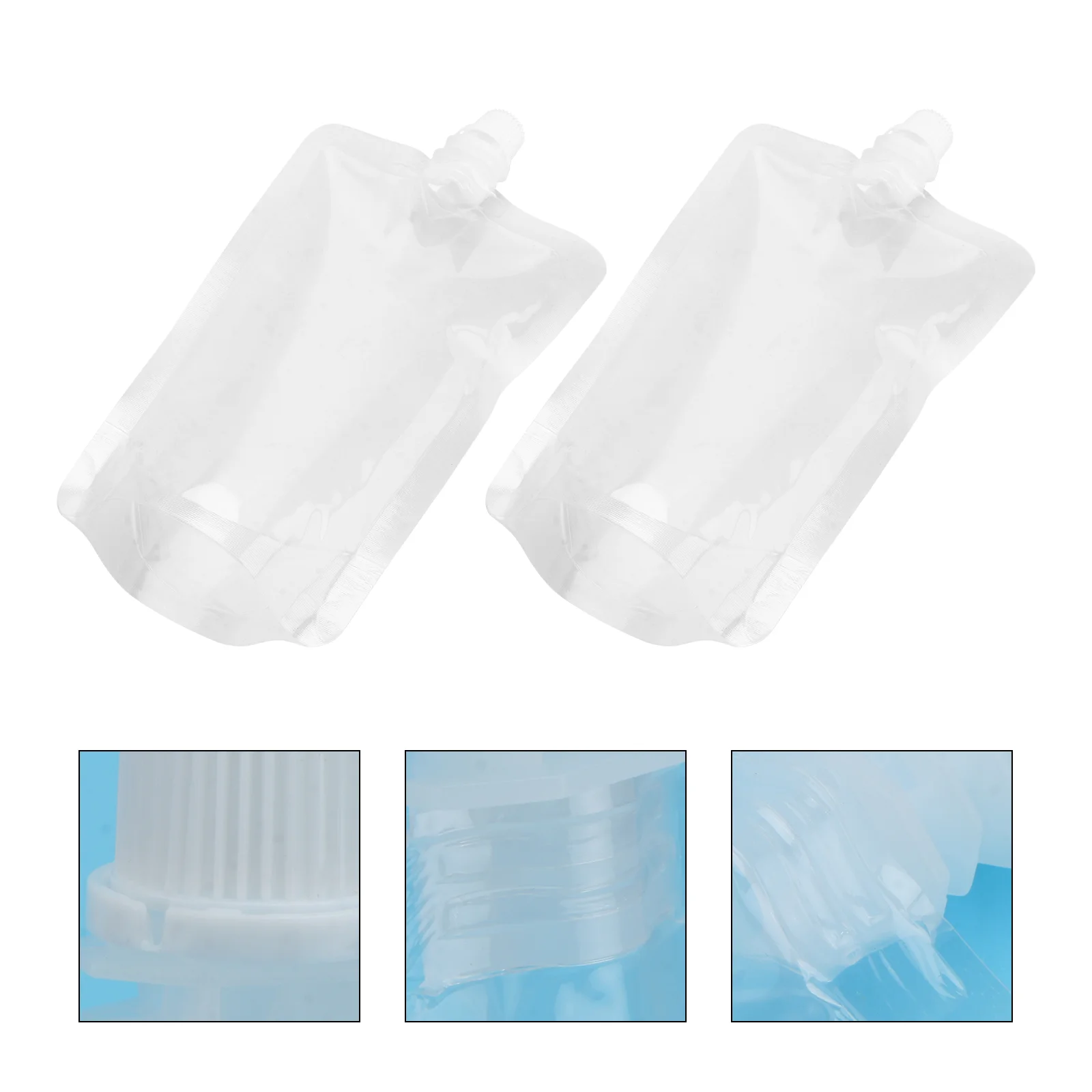 

Pouch Flask Flasksbags Pouchesdrinkdrinkingbeverage Take Outconcealable Clear Cruise Reusable Drinks Travelcontainer Smoothie