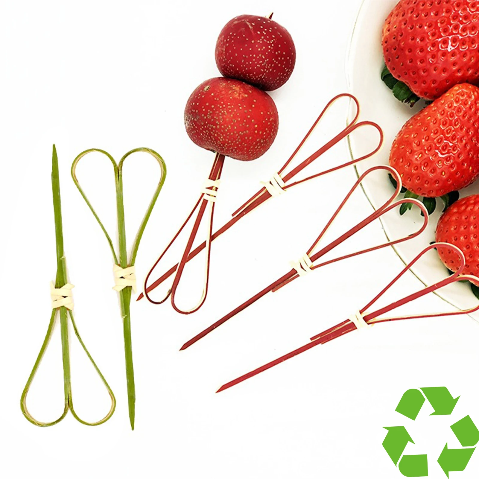 

Skewers For Appetizers Bamboo Skewers Party Supplies Skewers For Appetizers Natural Bamboo Knot Skewers Mini Food Sticks Fancy