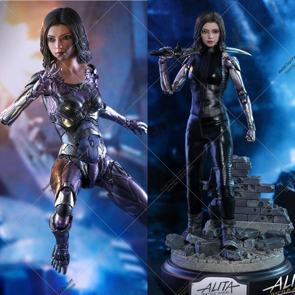 

In Stock Original Ht Hottoys 1/6 Scale MMS520 Battle Angel Alita Gunmen Anime Action Figure Toy Gift Model for Fans Collection