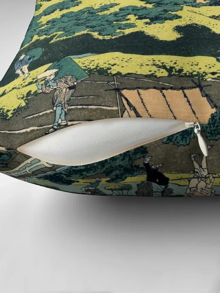 Sundai Edo - Katsushika Hokusai Декоративная подушка Рождественские наволочки Роскошные