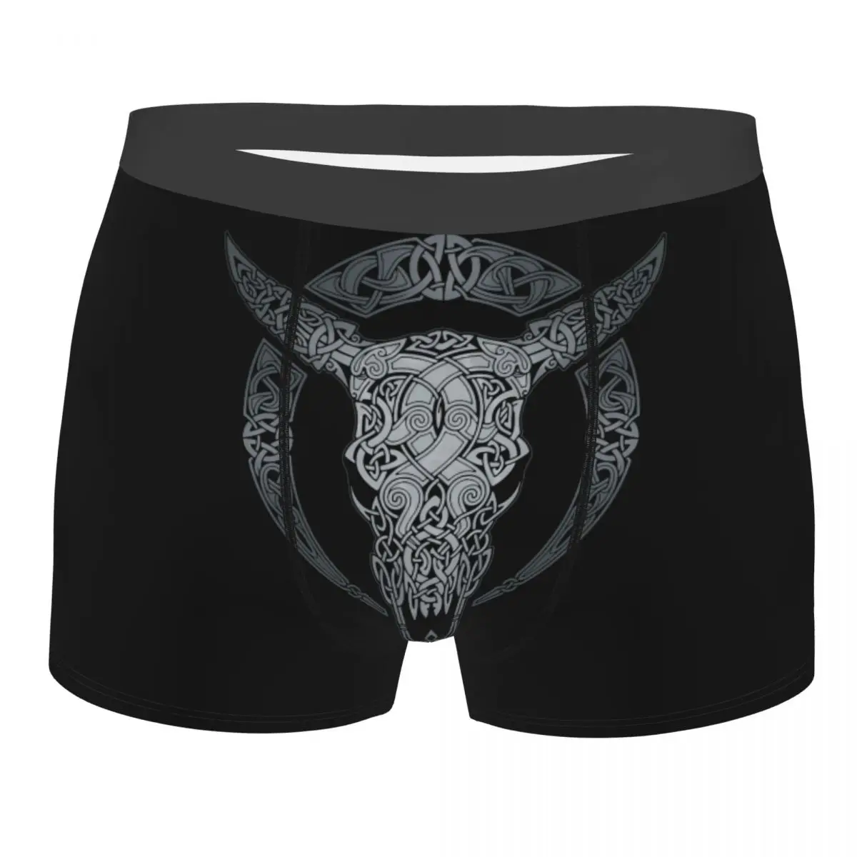 

Fashion Boxer Jotunheimr Vikings Valhalla Odin Shorts Panties Men's Underwear Soft Underpants for Homme S-XXL