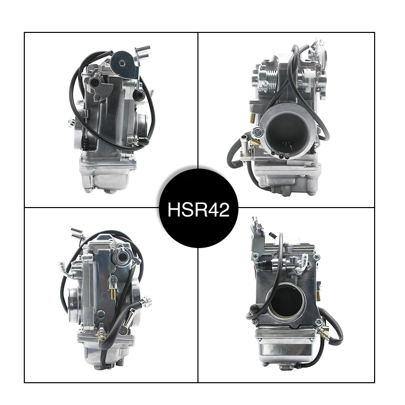 ZSDTRP мотоциклетный карбюратор Mikuni HSR TM42 42 мм HSR45 45 HSR48 48 для Harley EVO Evolution Pumper