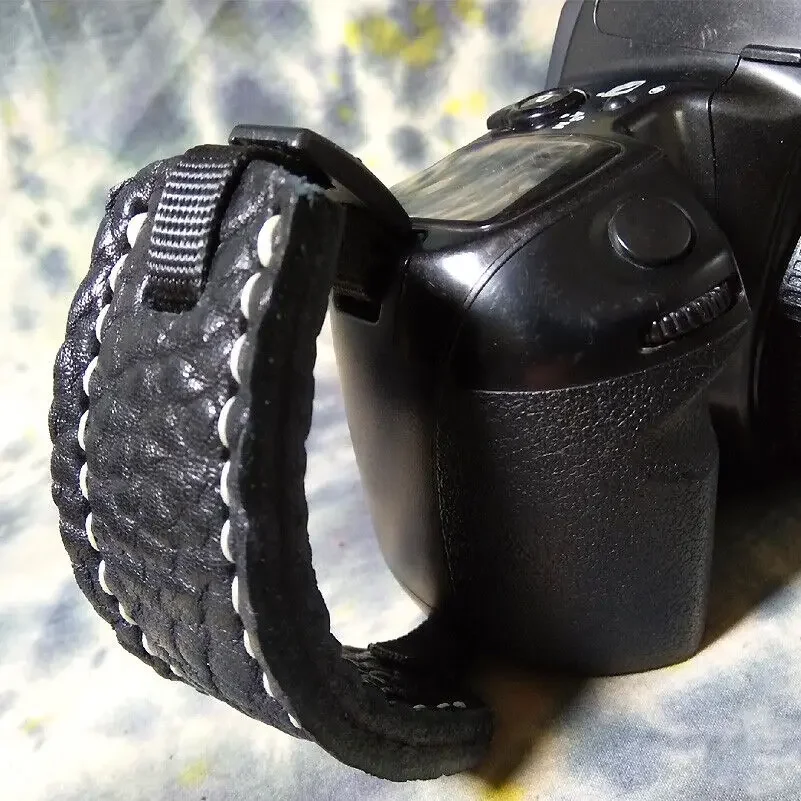 Фото Ручная работа, кожаный ремешок для DSLR Nikon Canon Panasonic Fujifilm Sony №3