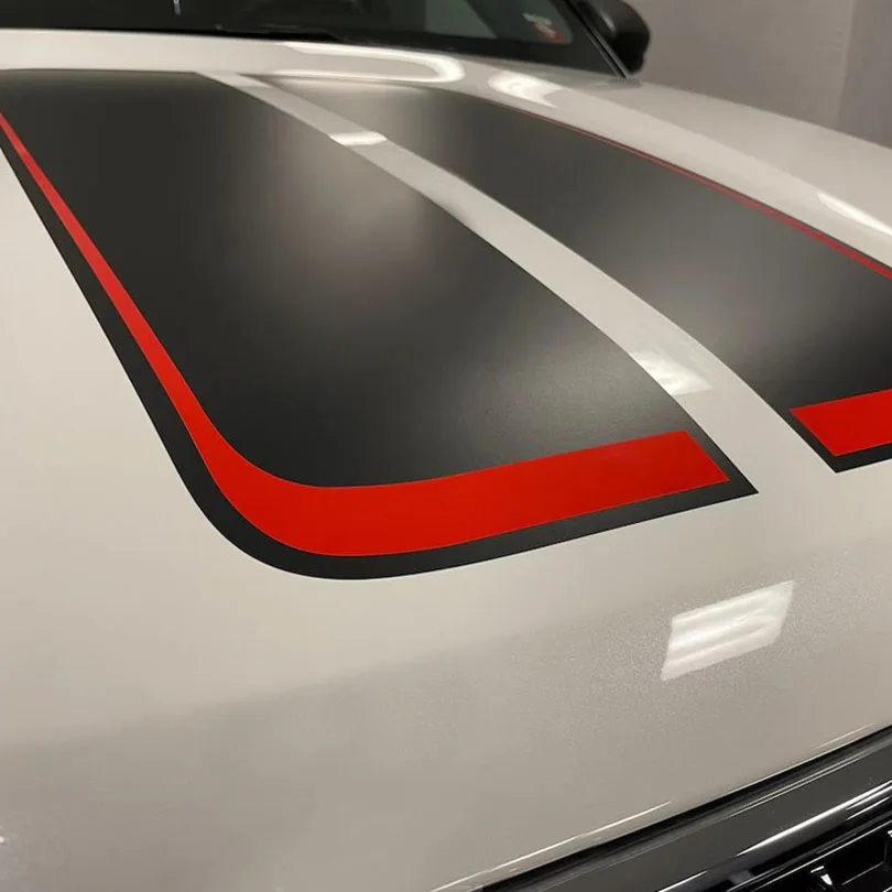 Спортивная наклейка на капюшон Виниловая крышку графики для 2020-2024 Ford Explorer timседан