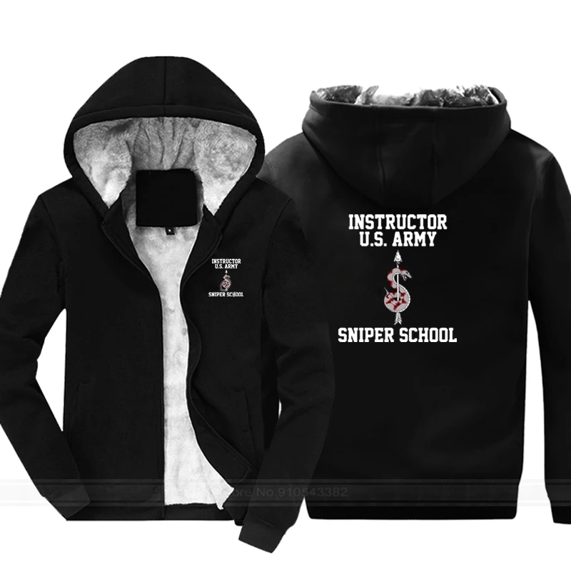 

New Fashion Men Sweatshirt New Us Army Sniper School Marine Special Force Sweatshirt Cool Jackets Hoody Harajuku Streetwear