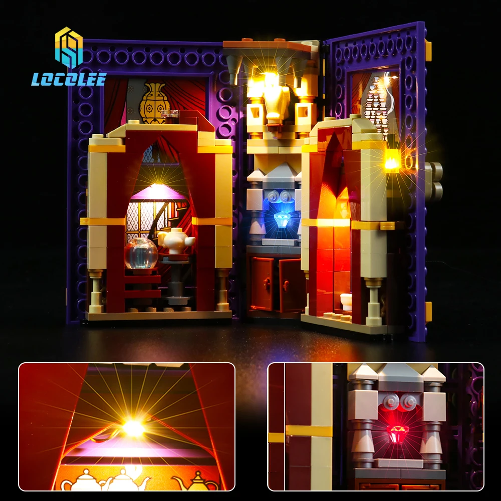 

LocoLee Led Light Kit For 76396 Divination Class The Moment Collectible Bricks Lighting Set (NOT Include Model)