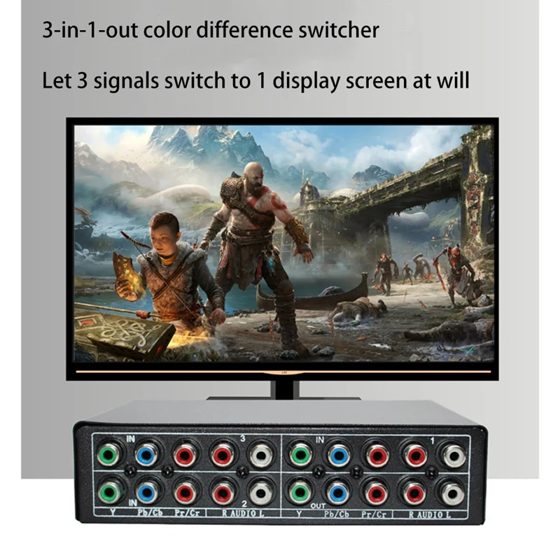 3-полосный компонент RGB AV