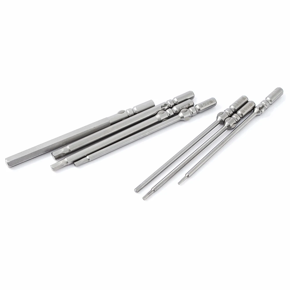 1 шт./7 шт. шестигранные ключи H1 5-H6 Магнитный 6 мм с круглым хвостовиком S2 Сталь 60/100