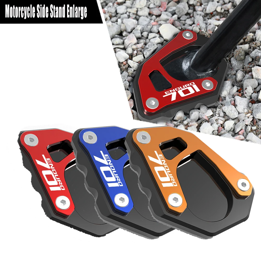 

Motorcycle Accessories FOR Husqvarna 701 Enduro 2020-2023 2022 2021 Side Stand Enlarge Sled Sidestand Kickstand Shell Foot Pad