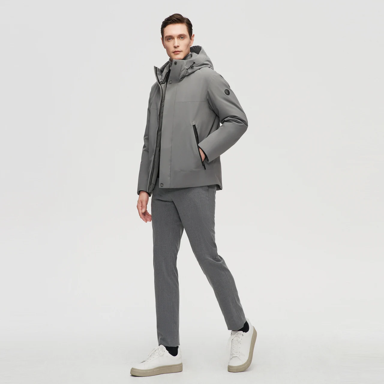 BOSIDENG 90% пуховик мужская зимняя куртка водонепроницаемая верхняя одежда деловая