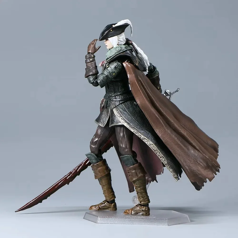 Фото Figma 536 Bloodborne Фигурки Леди Мария Астраль Clocktower Фигурка DX Edition Коллекция ПВХ Кукла Передвижная Модель Игрушки №3