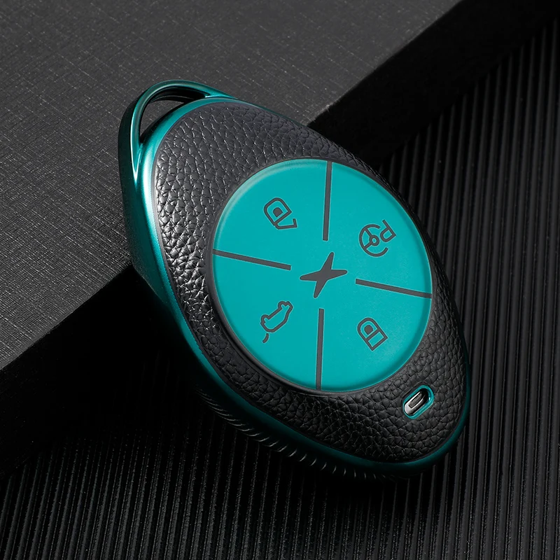 

Кожаный чехол для автомобильного ключа из ТПУ защитный чехол для Xpeng G3 460 удаленный чехол для P7 520 Xiaopeng G3 чехол для ключа автомобильные аксессуары