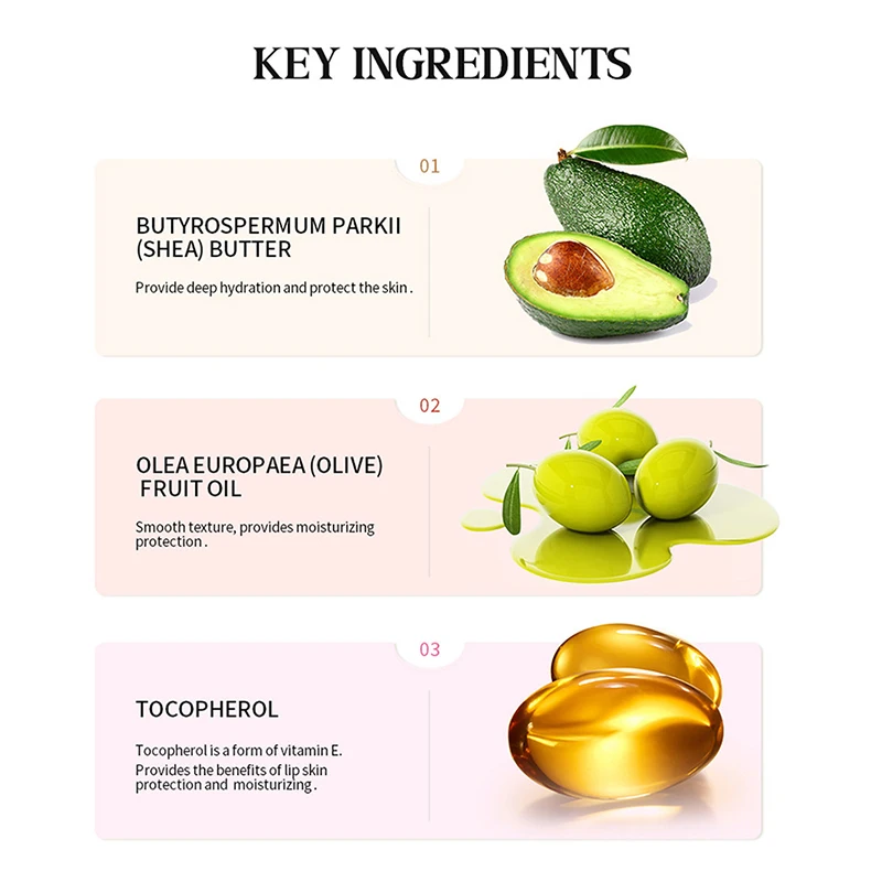 Летний специальный бальзам для губ мгновенного увлажнения блеска и